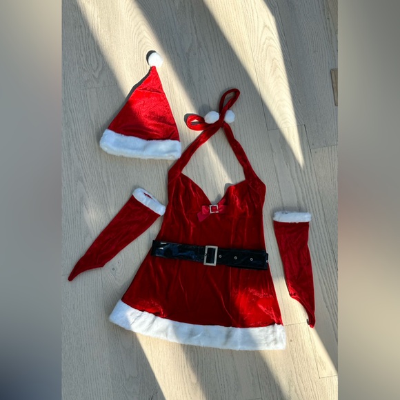 Like new Sexy Miss Santa Clauss Halloween outfit - Picture 2 of 8